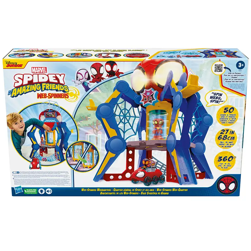 Hasbro Spider-Man F6723 Cuartel De Giros