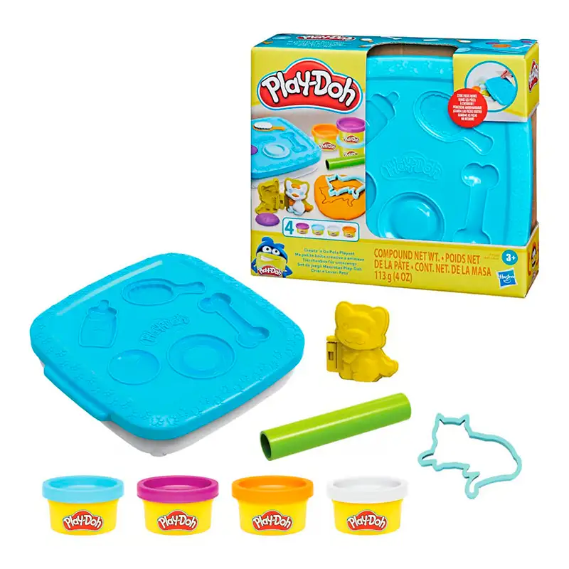 Hasbro Play-Doh F6914 Set De Juego De Mascotas