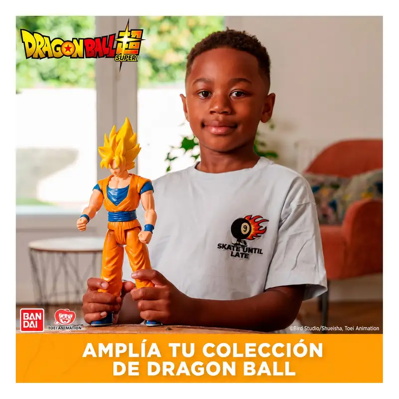 Figura De Accion Bandai Dragon Ball Super Saiyayin Goku 12 Plg.