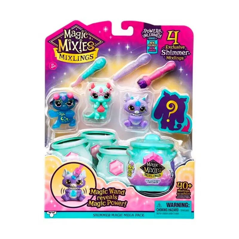 Boing Toys Magic 14692 Magic Mixies Mezclas Brillantes 4 Figuras Serie 2