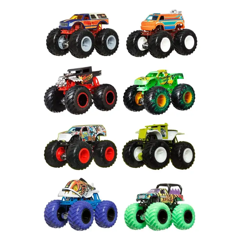 Mattel Hot Wheels Fyj64 Vehiculo Monster Trucks 1:64 Escala Surtido