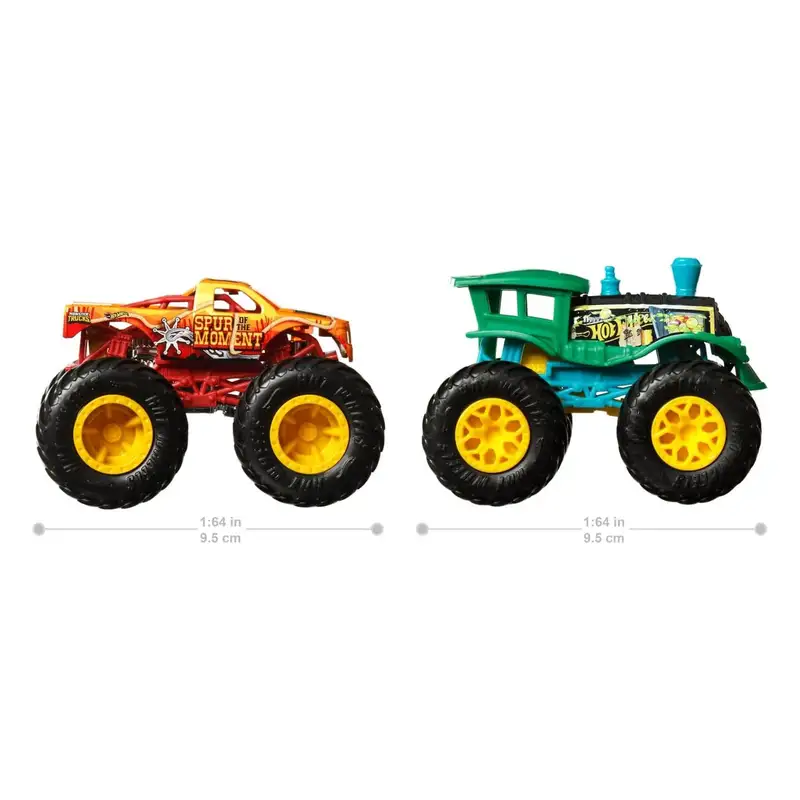 Mattel Hot Wheels Fyj64 Vehiculo Monster Trucks 1:64 Escala Surtido