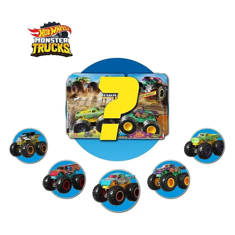 Mattel Hot Wheels Fyj64 Vehiculo Monster Trucks 1:64 Escala Surtido