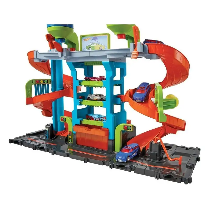 Mattel Hot Wheels Hdp05 Megatorre De Lavado De Coches