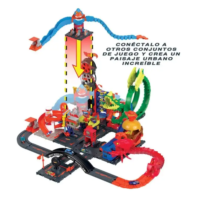 Mattel Hot Wheels Hdr30 Pista Nemesis Gorila