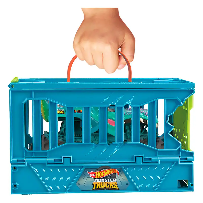 Mattel Hot Wheels Hnc29 Monster Trucks Caja De Choques