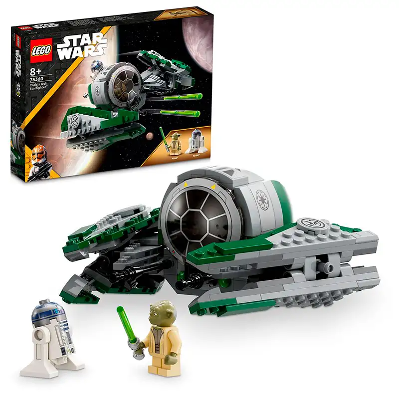 Lego Star Wars 75360 Nave Jedi Starfighter De Yoda