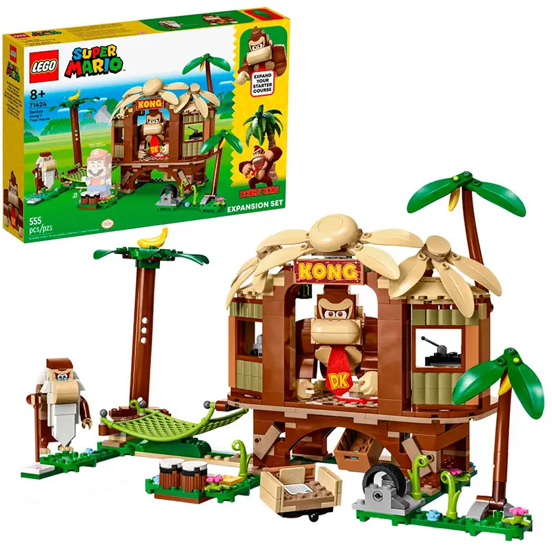 Lego Super Mario Bros 71424 Casa Del Arbol Donkey Kong