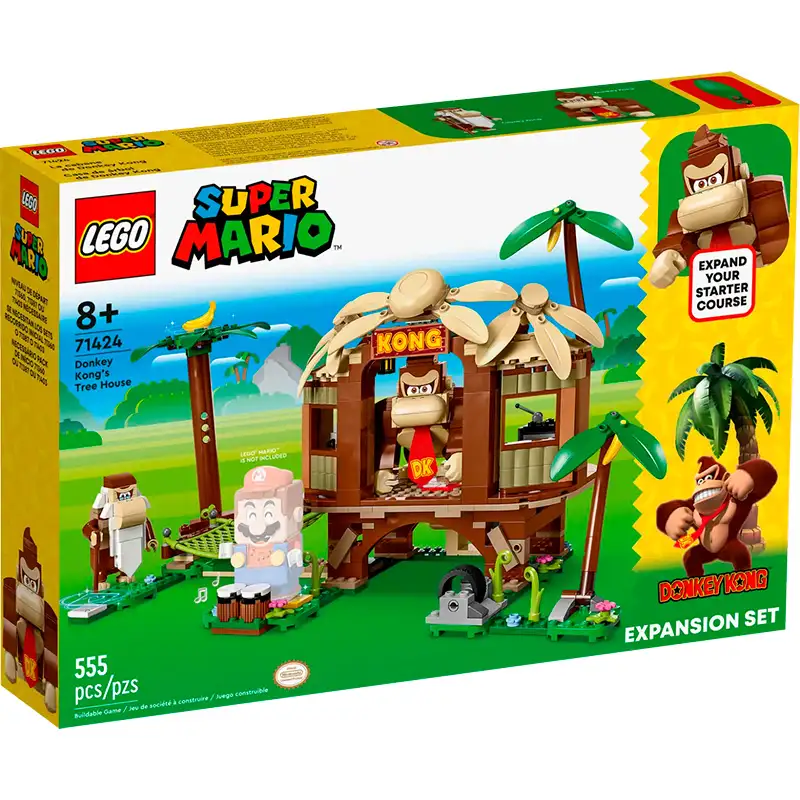 Lego Super Mario Bros 71424 Casa Del Arbol Donkey Kong