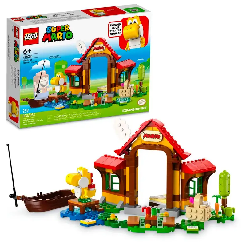 Lego Super Mario Bros 71422 Juego De Expansión Picnic En La Casa De Mario