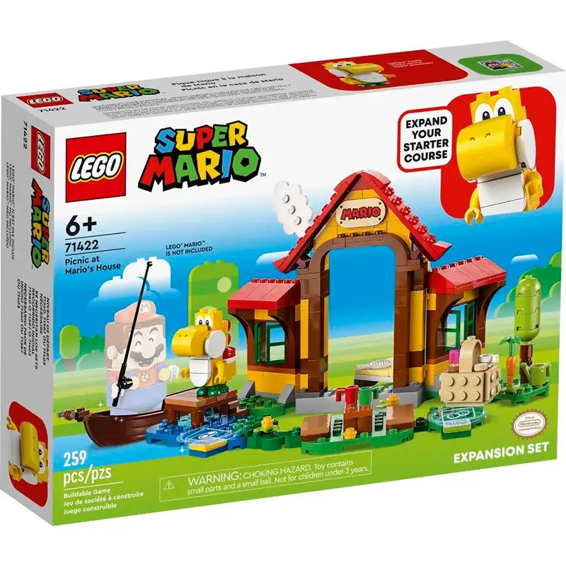 Lego Super Mario Bros 71422 Juego De Expansión Picnic En La Casa De Mario