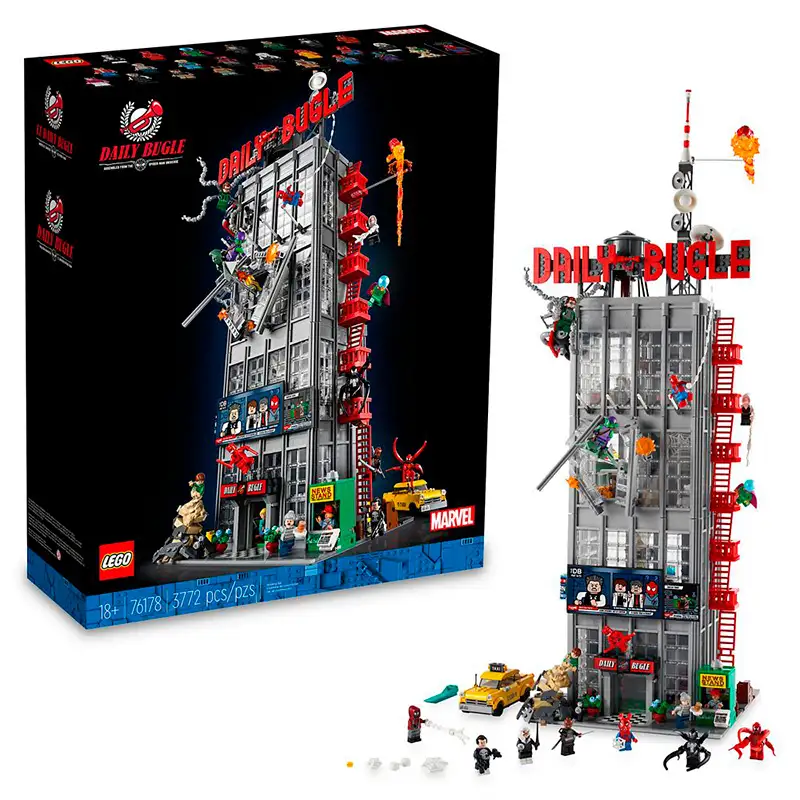Lego Marvel 76178 Spider Man Set Daily Bugle
