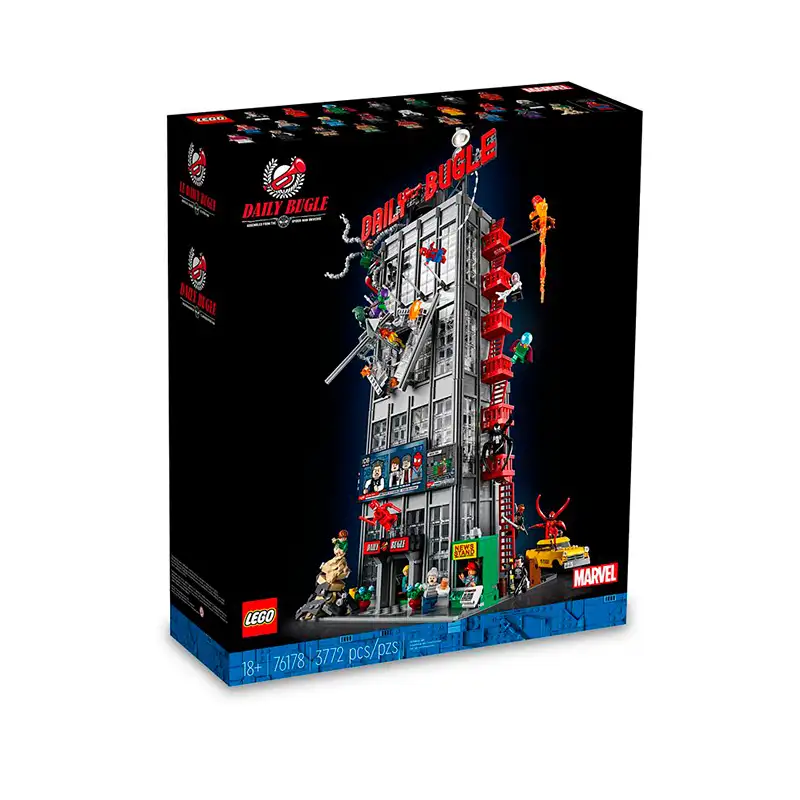 Lego Marvel 76178 Spider Man Set Daily Bugle