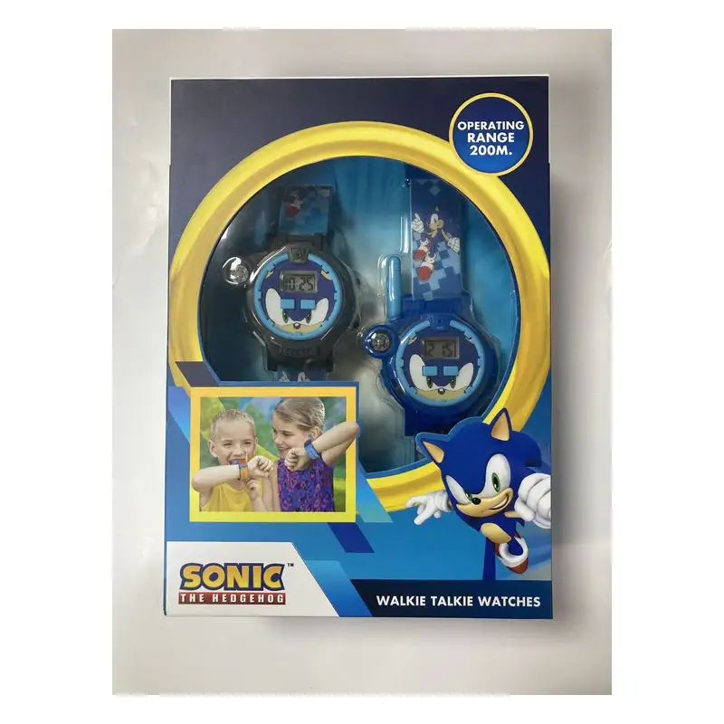 Jakks Pacific Sonic Snc40094 Reloj Walkie Tolkie 2 En 1