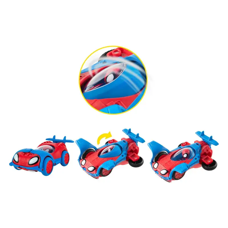 Boing Toys Marvel Spidey Snf0080 Vehiculo Interactivo Giros