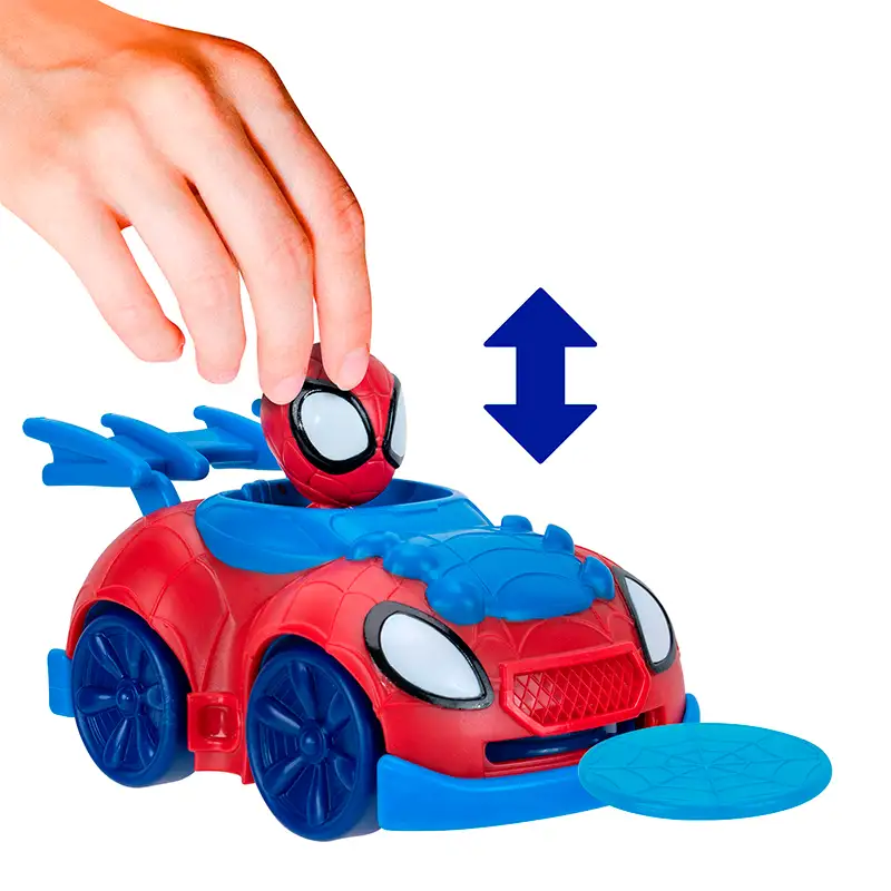 Boing Toys Marvel Spidey Snf0007 Vehiculo Lanza Discos Surtido