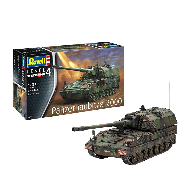 Revell Model 03279 Tanque Panzerhuabitze 1:35 V4