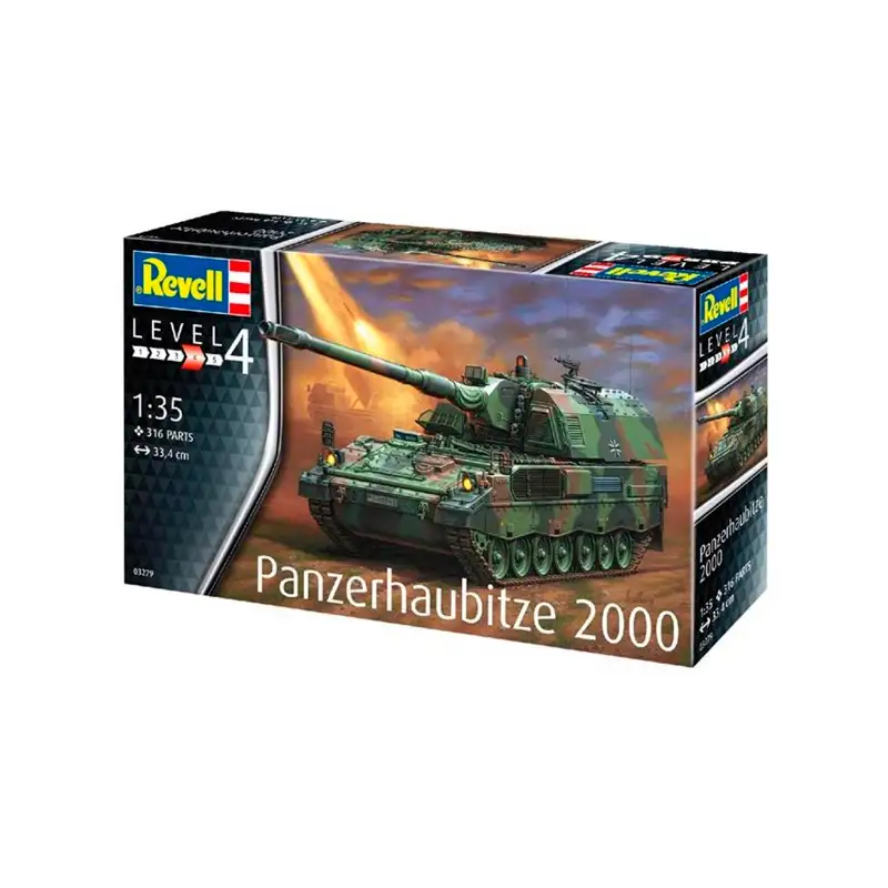 Revell Model 03279 Tanque Panzerhuabitze 1:35 V4