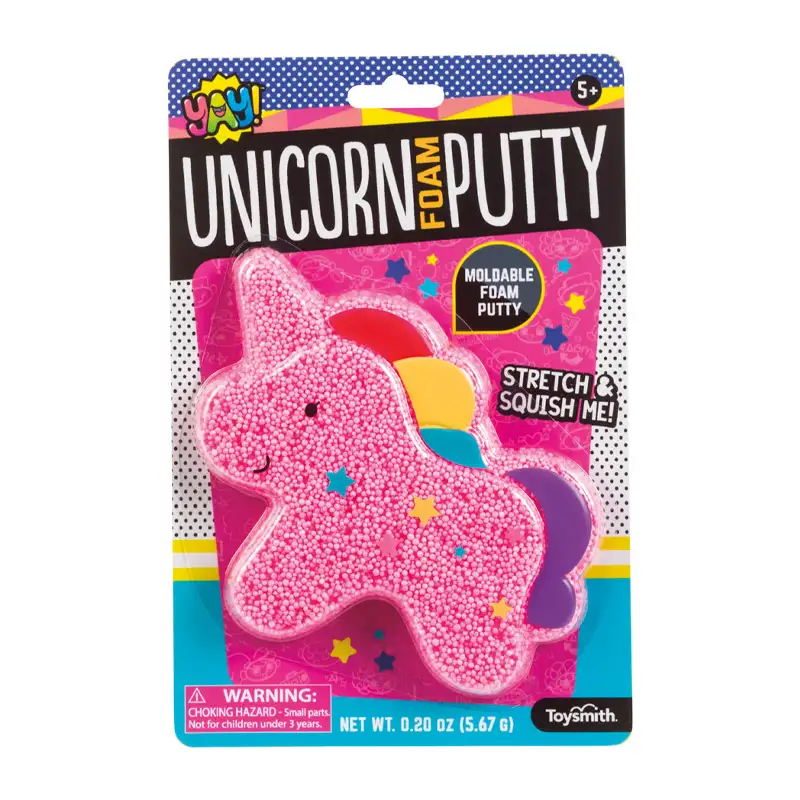 Toysmith Stretchy & Squishy 90952 Masilla De Espuma Unicornio Surtido