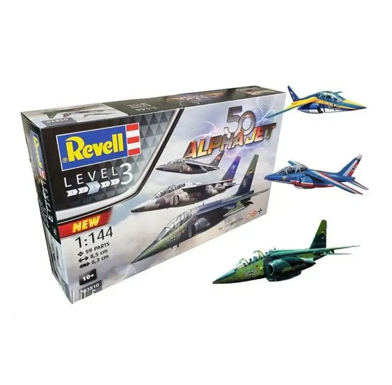 Revell Model Set 03810 Avion De Combate Alpha Jet 50Th Aniversario