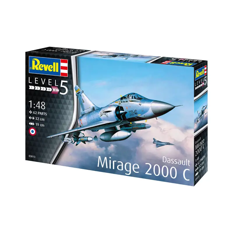 Revell Model 03813 Avion De Combate Dassault Mirage 2000C