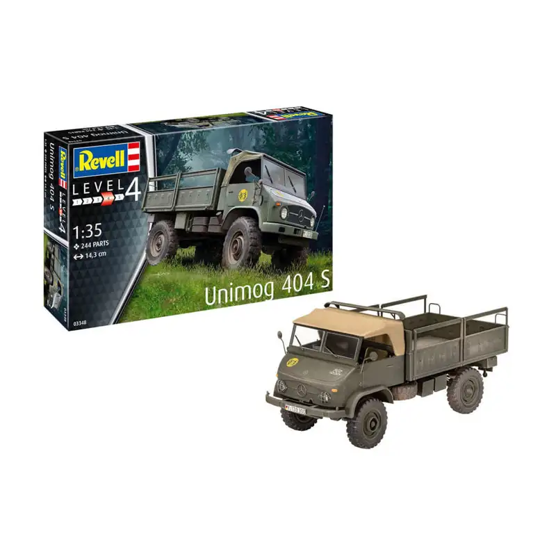 Revell Model 03348 Vehiculo Unimog 404 S