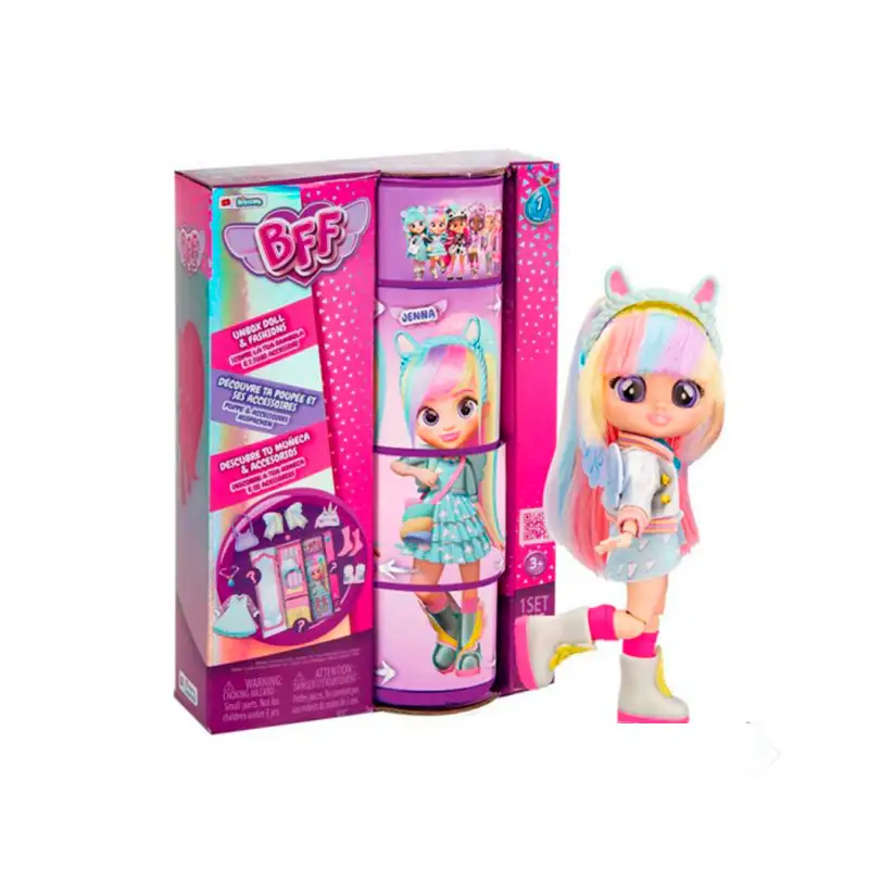 Boing Toys Cry Babies 84346 Muñeca Bff Serie 1 C/Accesorios Surtido