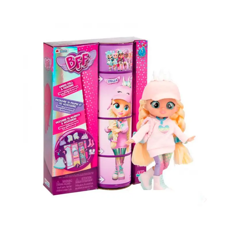 Boing Toys Cry Babies 84346 Muñeca Bff Serie 1 C/Accesorios Surtido