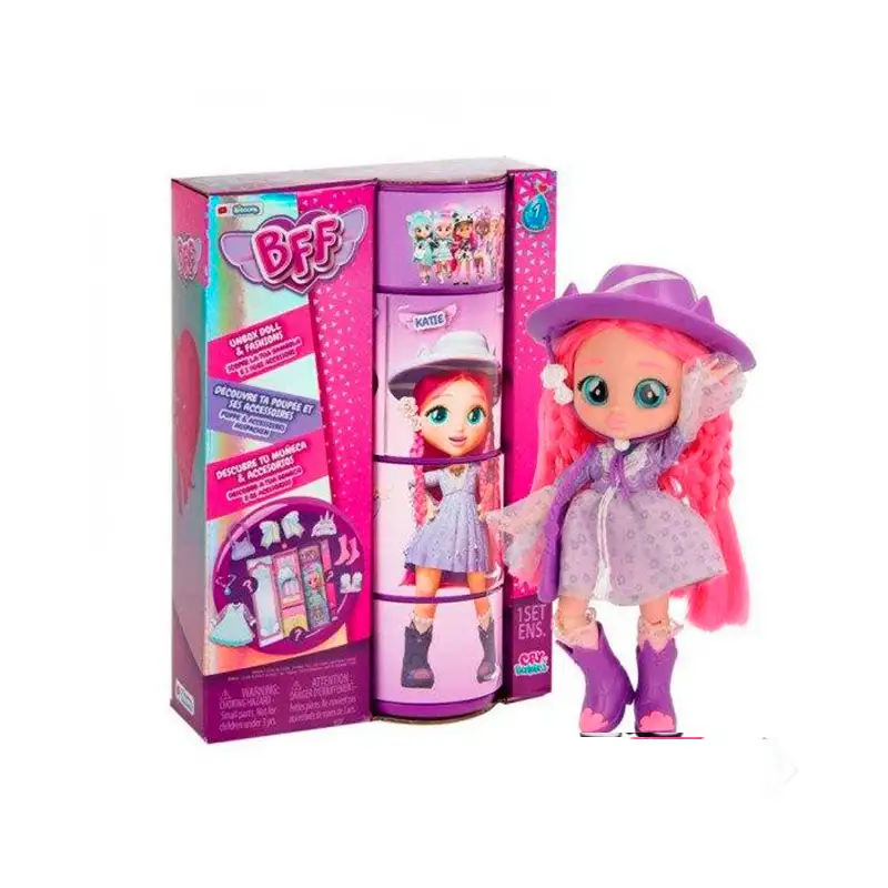 Boing Toys Cry Babies 84346 Muñeca Bff Serie 1 C/Accesorios Surtido