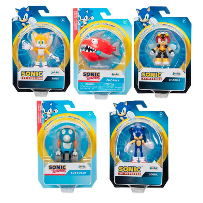 Jakks Pacific Sonic 416514 Figura 2,5Plg W11 Surtido