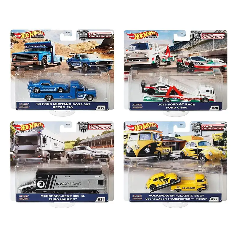 Mattel Hot Wheels Flf56 Coleccion De Vehiculos Team Transport