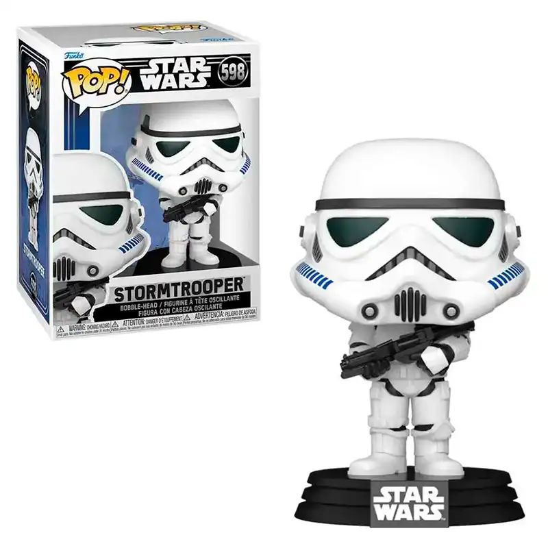Funko Pop! 67537 Figura De Accion Star Wars #598 Stormtrooper