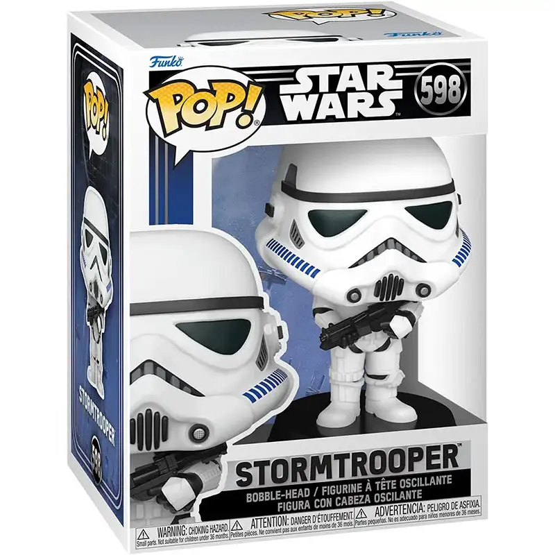 Funko Pop! 67537 Figura De Accion Star Wars #598 Stormtrooper