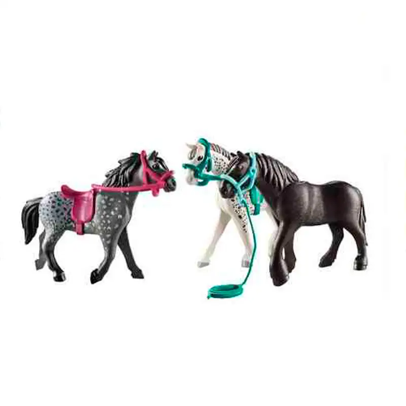 Playmobil 709993 Trío De Caballos