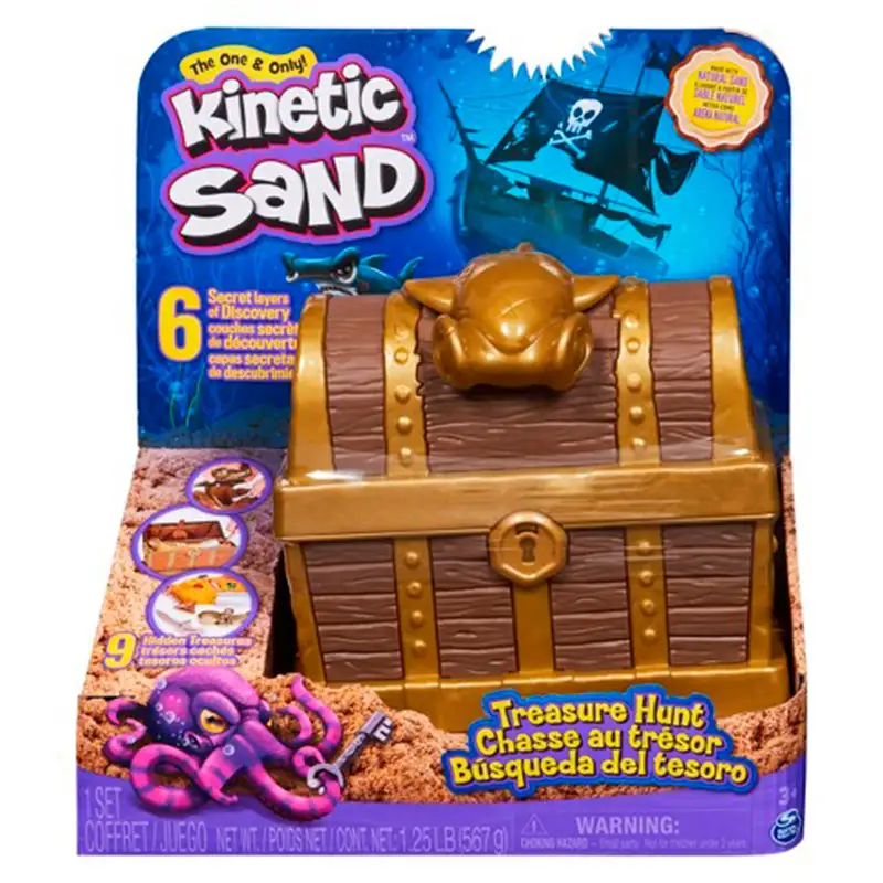 Spin Master Kinetic Sand 6062080 Busqueda Del Tesoro