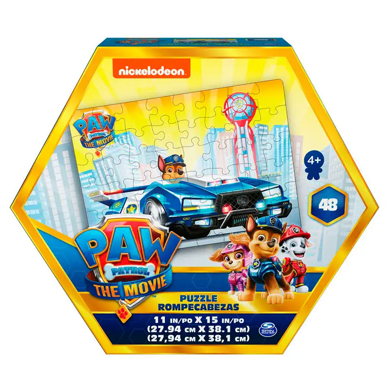 Spin Master Paw Patrol 6062722 Rompecabezasde Madera 48 Pzs
