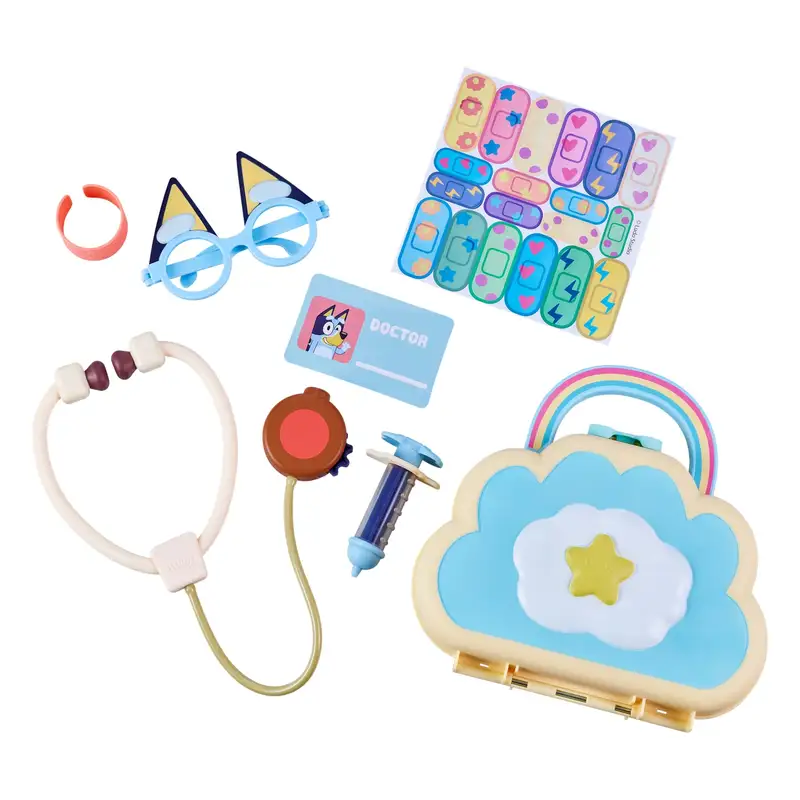 Moose Bluey 13095 Set Maleta Nube De Doctor S7
