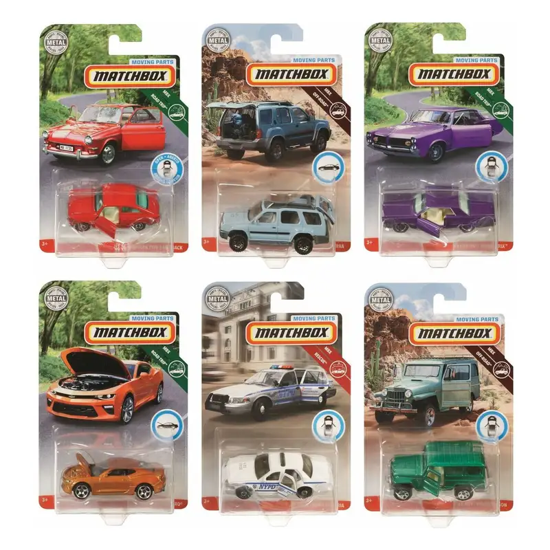 Mattel Matchbox Fwd28 Carros Partes Moviles Escala 1:64 Surtido