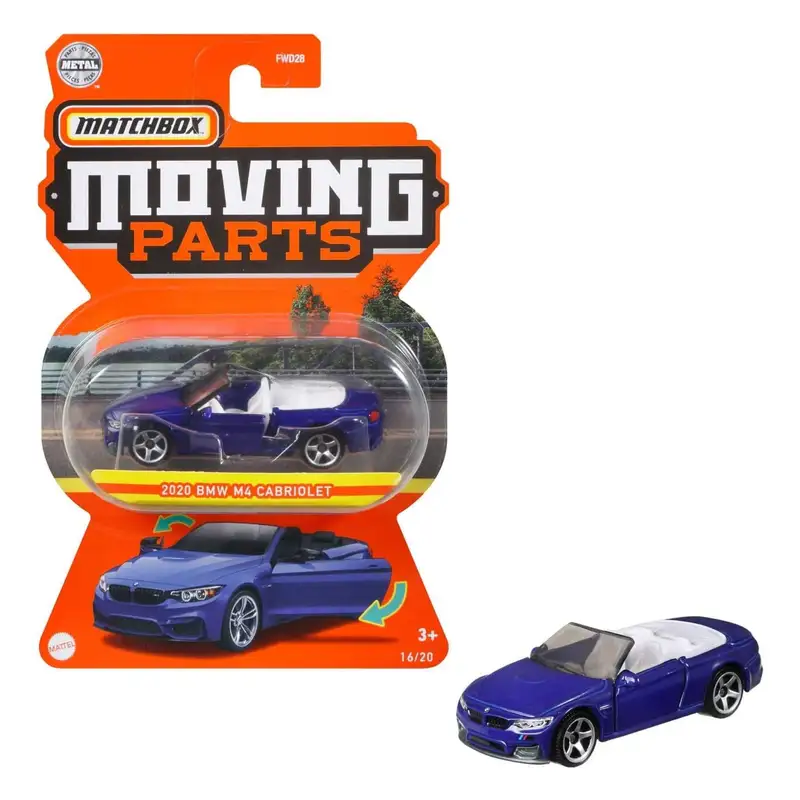 Mattel Matchbox Fwd28 Carros Partes Moviles Escala 1:64 Surtido