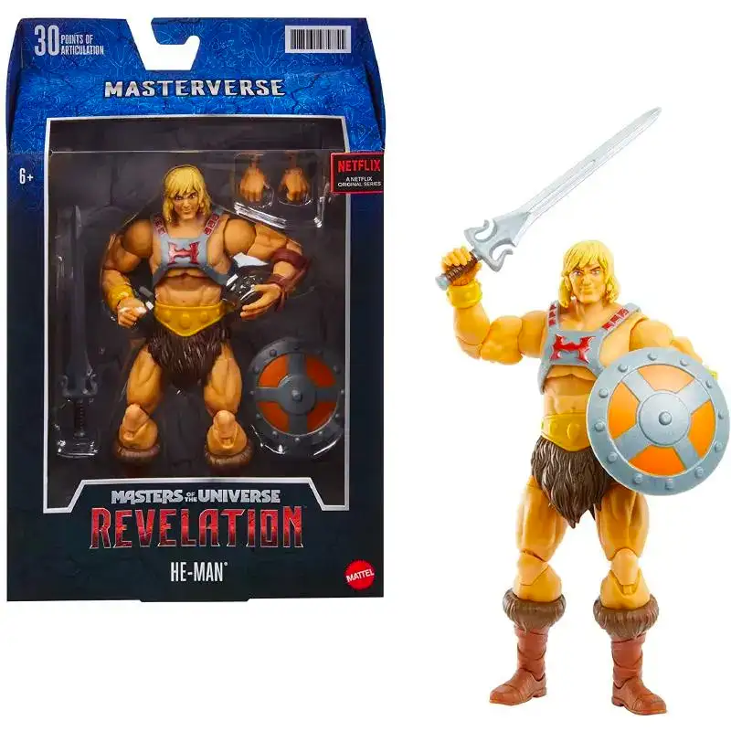 Mattel Masters Of The Universe Gpk95 Figura De Accion 7Plg Masterverse Revelation Surtido