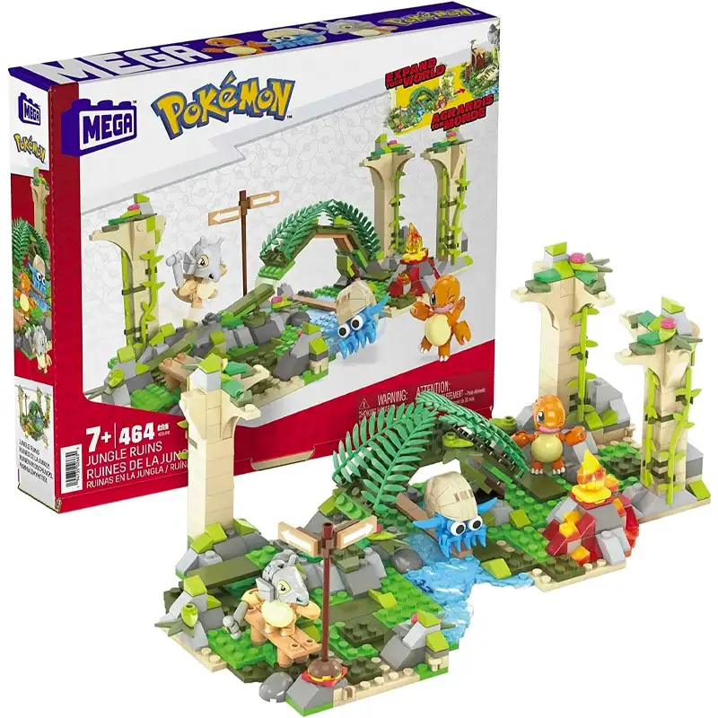 Mattel Mega Construx Hdl86 Pokémon Jungle Ruins