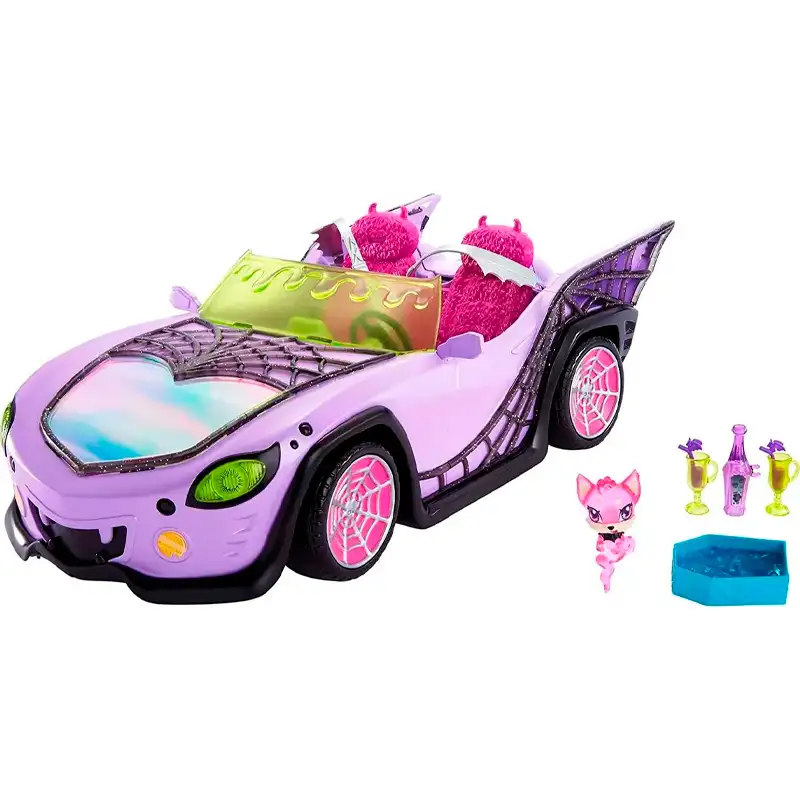 Mattel Monster High Hhk63 Vehiculo Ghoul