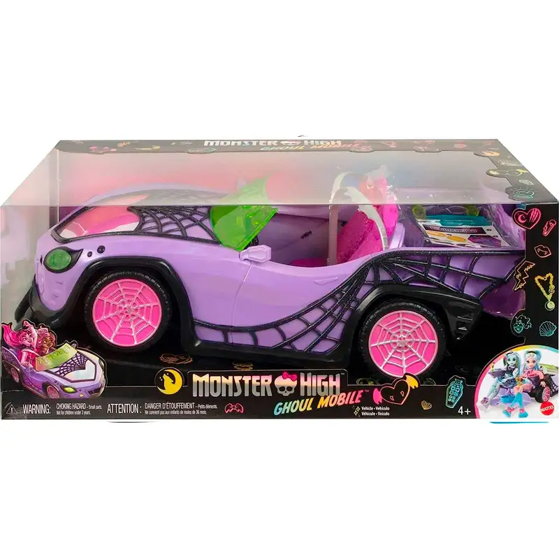 Mattel Monster High Hhk63 Vehiculo Ghoul