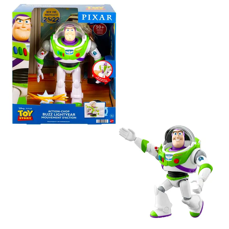 Mattel Toy Story Hjb40 Figura Buzz Lightyear Con Movimiento 12Plg