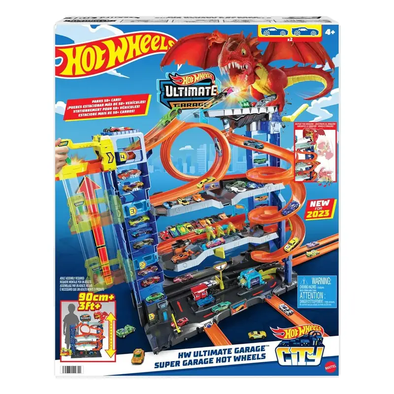 Mattel Hot Wheels Hkx48 Super Garage Hot Wheels