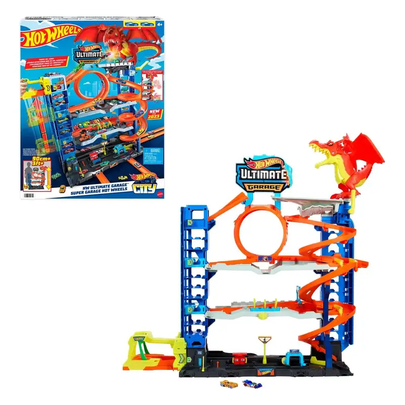 Mattel Hot Wheels Hkx48 Super Garage Hot Wheels