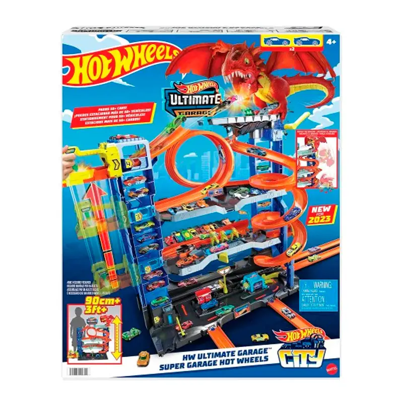 Mattel Hot Wheels Hkx48 Super Garage Hot Wheels