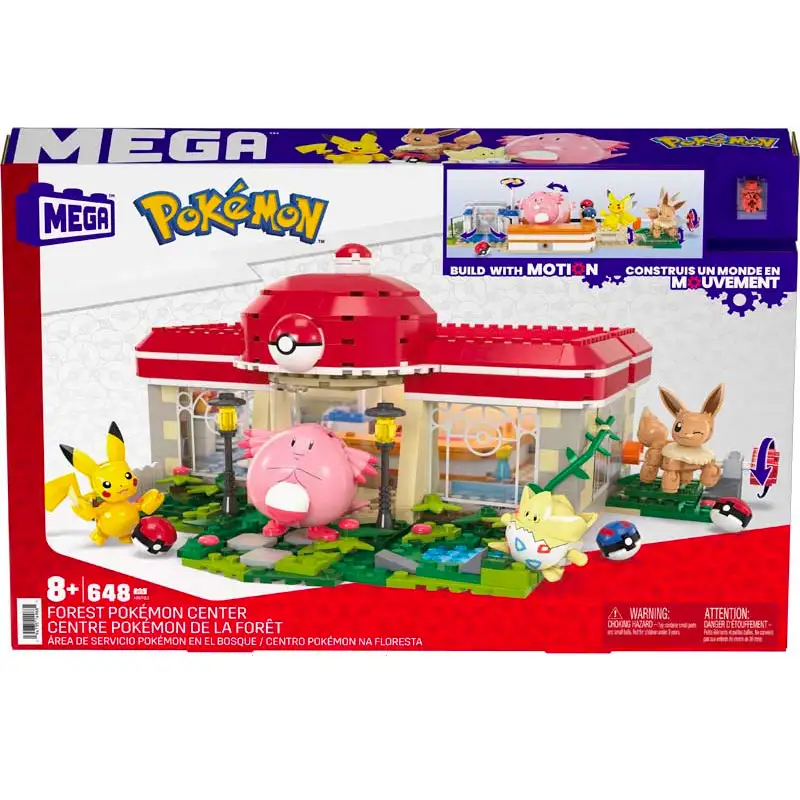 Mattel Mega Construx Hnt93 Pokémon Center Bosque