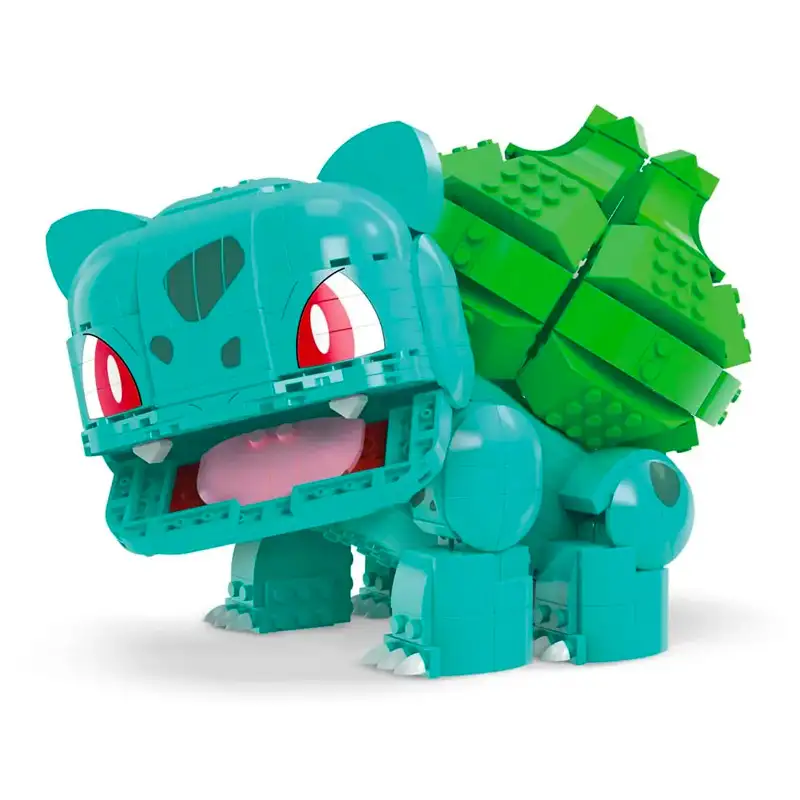 Mattel Mega Construx Hnt96 Pokémon Juguete De Construcción Bulbasaur Jumbo