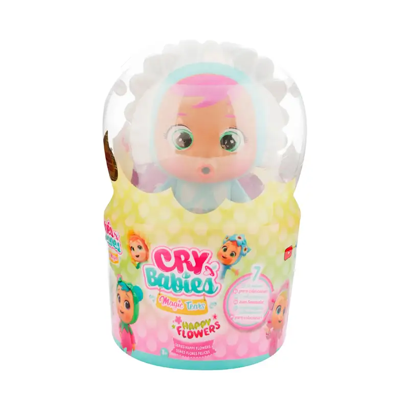 Boing Toys Cry Babies 916265 Bebe Llorona Happy Flowers Surtido